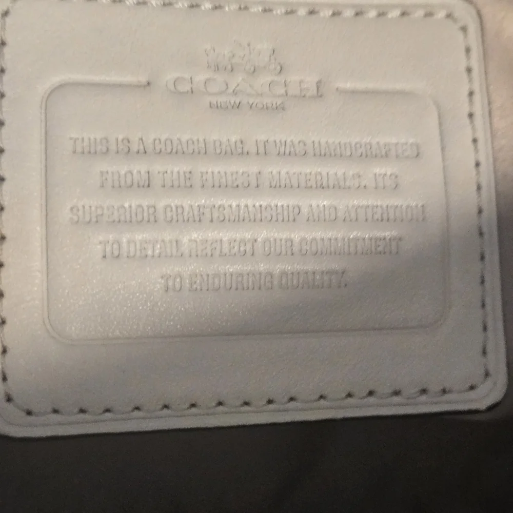 Coach White Leather Purse - Picture 12 of 16